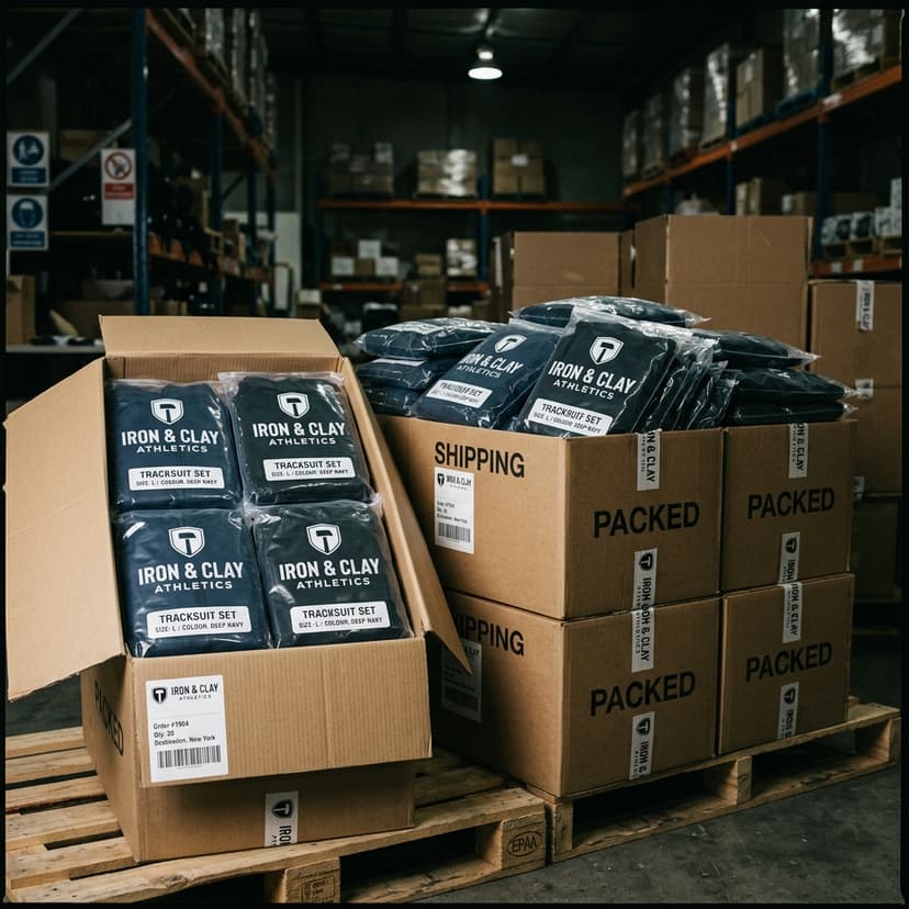 Branded packaging included